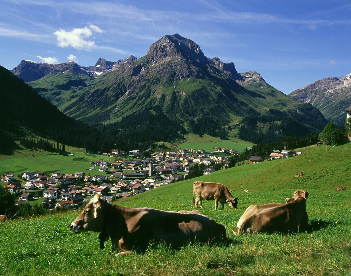 Hotel Pension Echo Lech am Arlberg Bagian luar foto